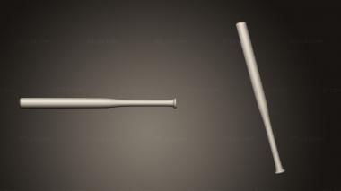 Different (55cm baseball bat, NS_0322) 3D models for cnc