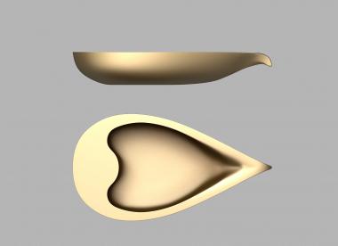 Different (Dish and bowl, NS_0335) 3D models for cnc