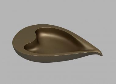 Different (Dish and bowl, NS_0335) 3D models for cnc