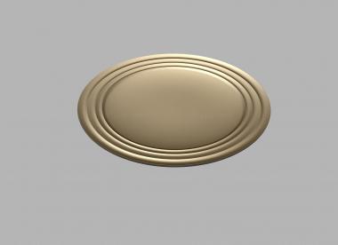 Different (Dish, NS_0338) 3D models for cnc