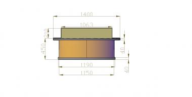 Different (The facade of the bar counter in the form of a ring, NS_0359) 3D models for cnc