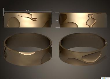 Different (The facade of the bar counter in the form of a ring, NS_0359) 3D models for cnc