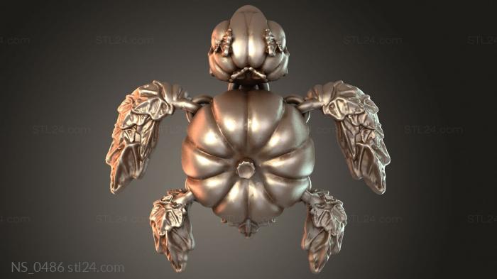 Articulated Flexi Pumpkinurtle Rev