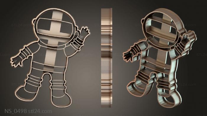 Astronaut Cookie Cutters Astronaut