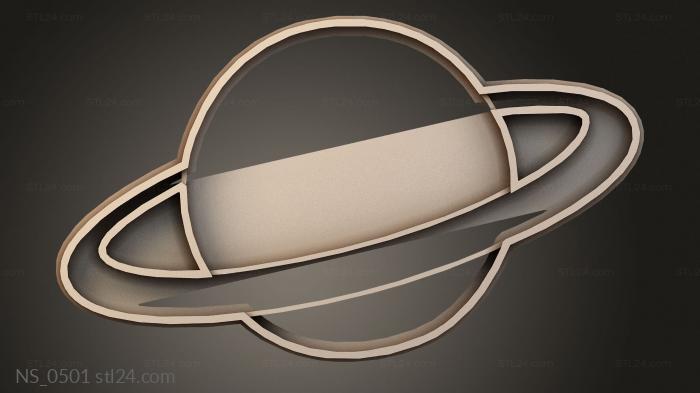 Astronaut Cookie Cutters Saturn