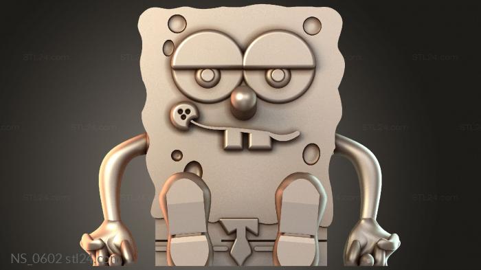 Bed Slinger Articulated Sponge Bob