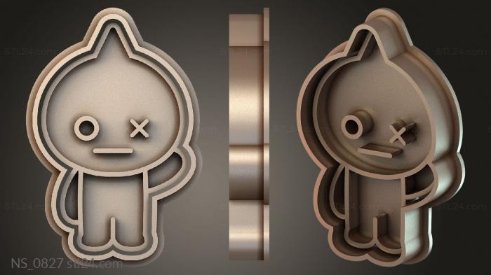 Different (NS_0827) 3D models for cnc