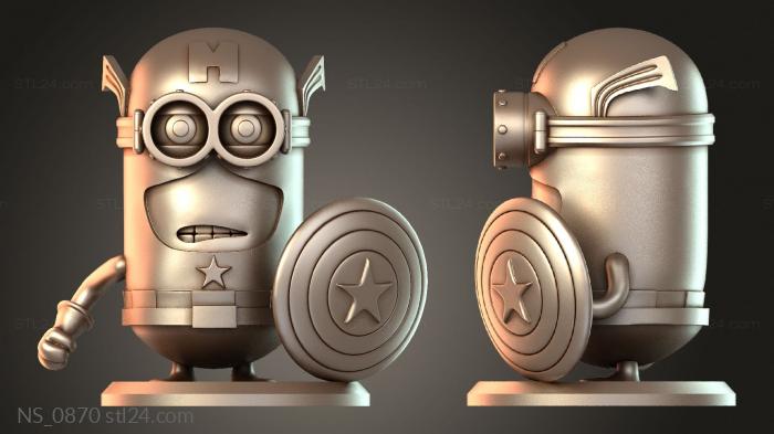 Different (NS_0870) 3D models for cnc