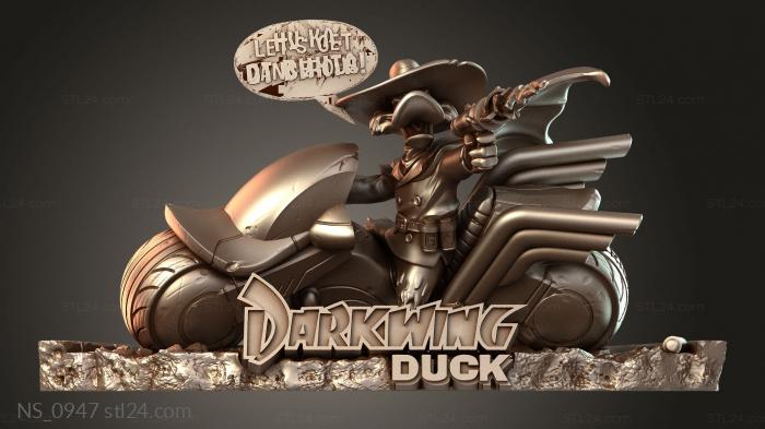 Darkwing Duck DWD Bubble Engraved