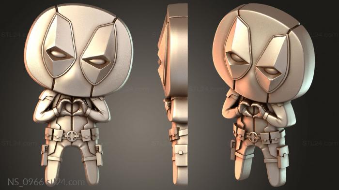 Deadpool Feel the Love Magnet