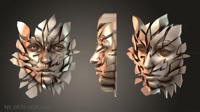 Decorative Panel Broken Face
