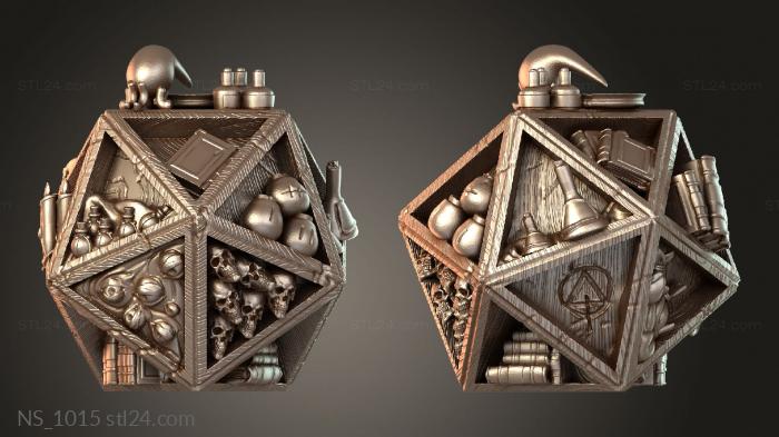 Dice Shelves and Desk