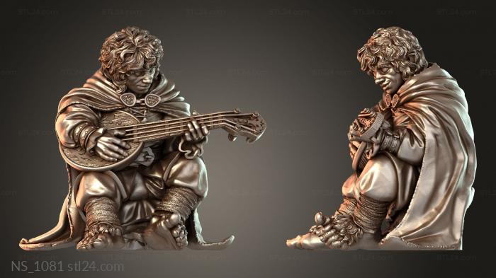 Drunken Dwarf Halfling Bard