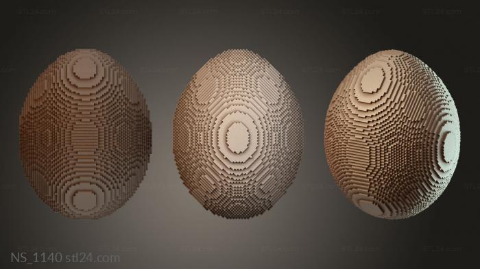 Egg – Voxelized
