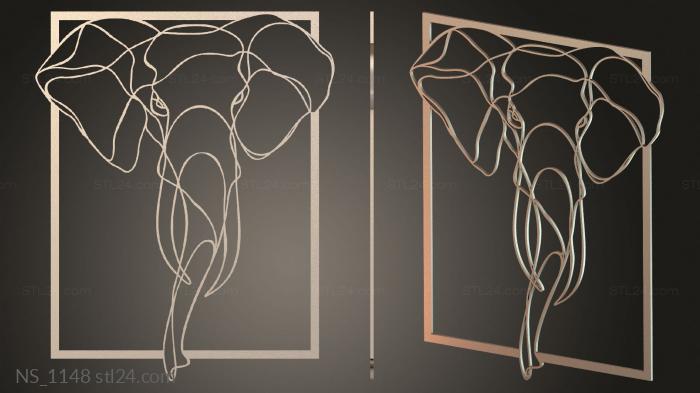 Elephant (Contour)