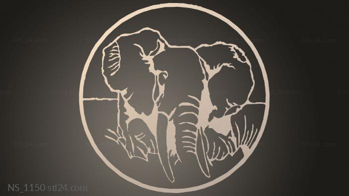 Elephant Wall Decor