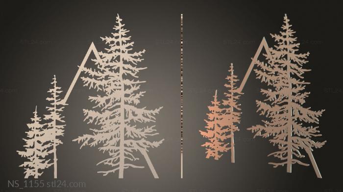 Elk in the Woods (Variant M)