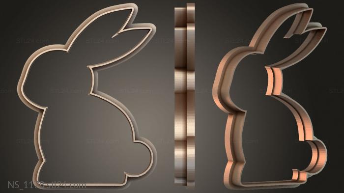 Erickfut Rabbit Cookie Cutter – Conejo Bonito