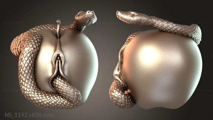 Eve apple Snake High Resolution