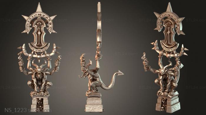 Different (NS_1223) 3D models for cnc