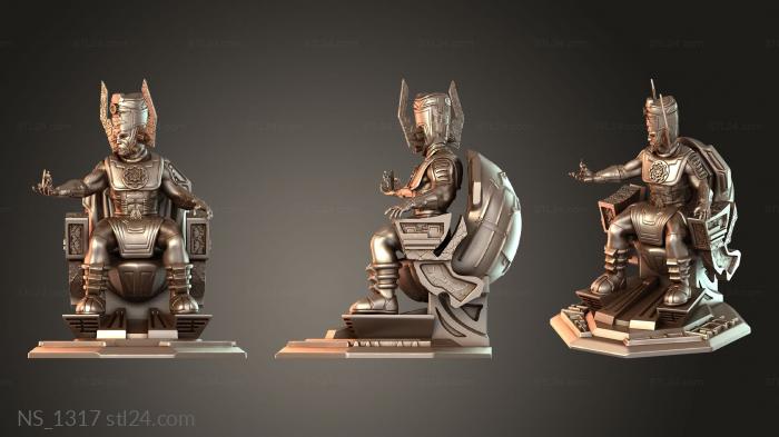 Galactus on Throne arm