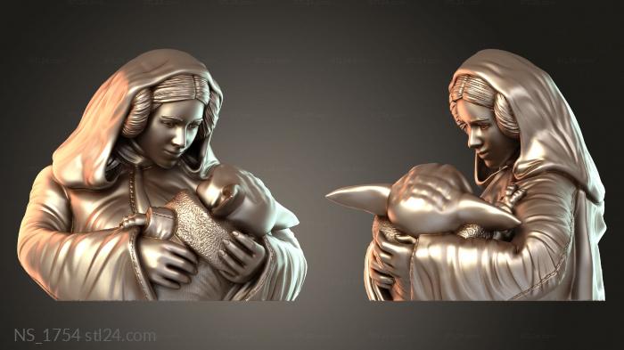 Different (NS_1754) 3D models for cnc