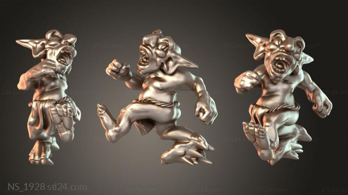 Mek Gunz Goblin Krew Running Away Grot