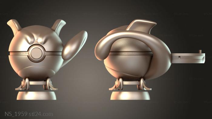 Mewtwo Pokeball Ball Stand