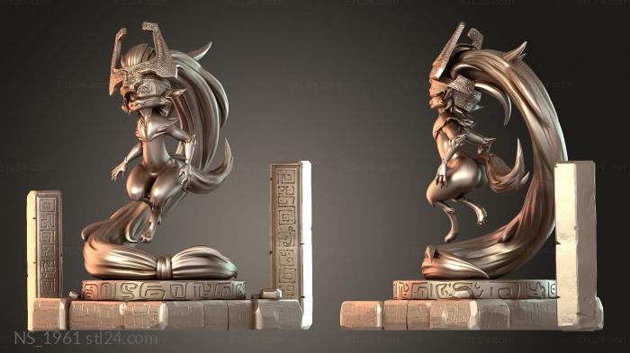 Midna Wolf Back bs mystical