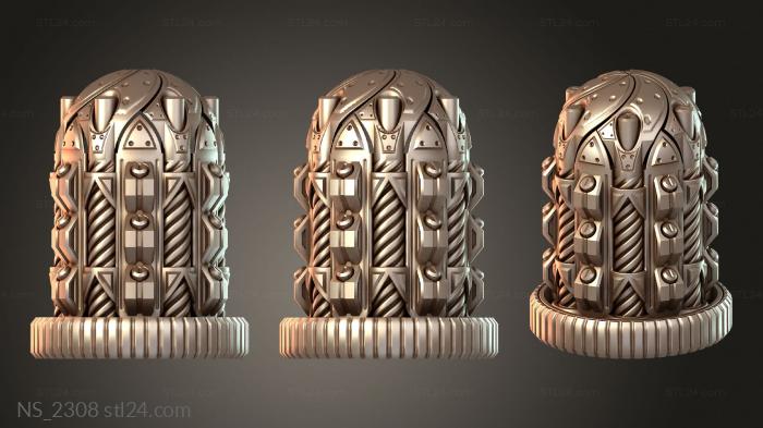 Place Cyberpunk Capsules futuristic