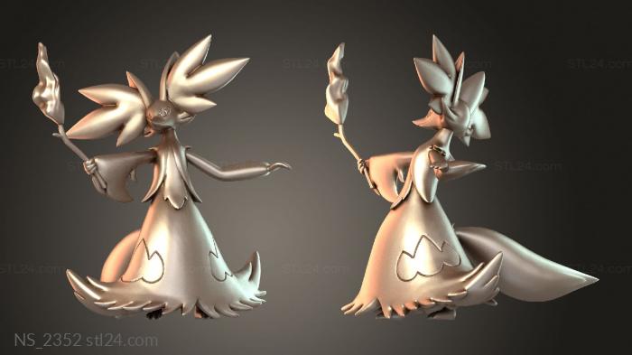 Pokemon Fennekin Braixen Delphox