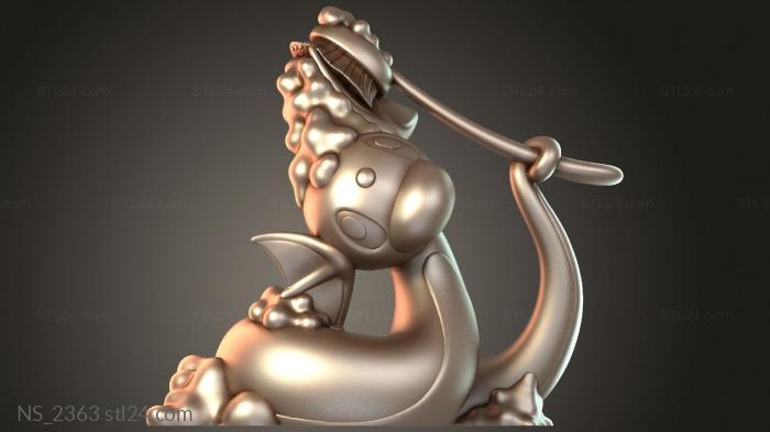Pokemon Washing Dratini Scrubatini