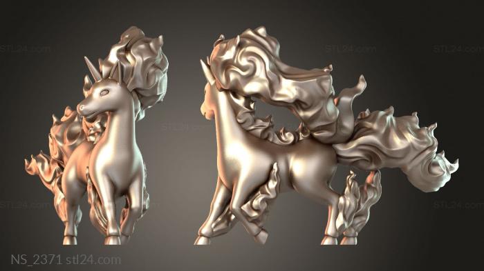 Ponyta and Rapidash majestic