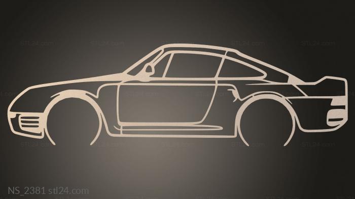 Different (NS_2381) 3D models for cnc
