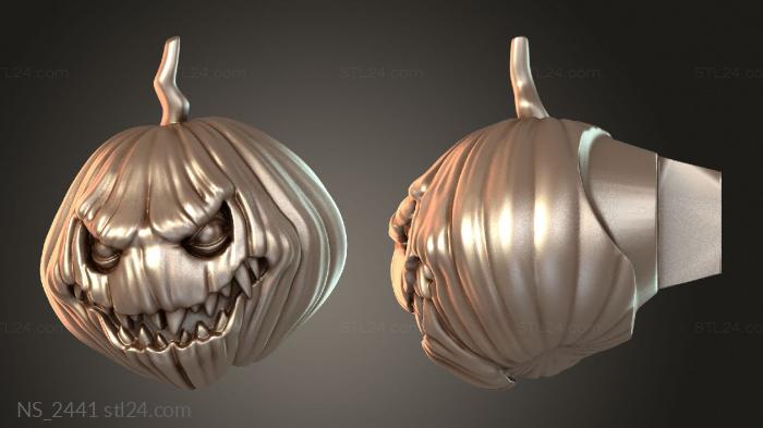 Pumpkin Mummy eerie