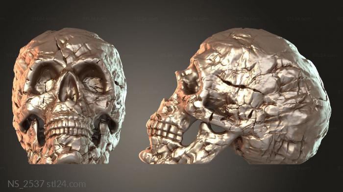 Rock Skull Separate