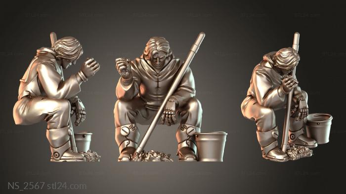 Sad Janitor