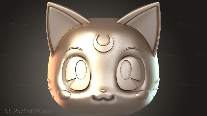Sailor Moon Luna Artemis Diana Planter