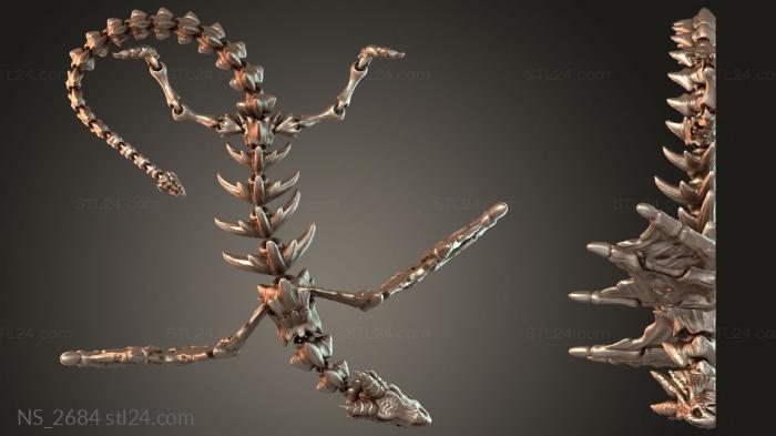Different (NS_2684) 3D models for cnc