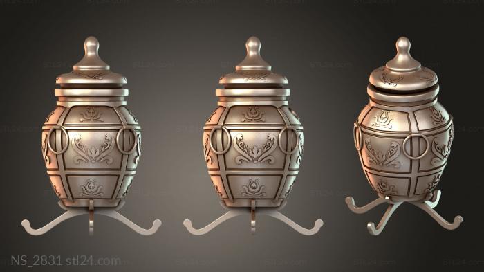 Different (NS_2831) 3D models for cnc