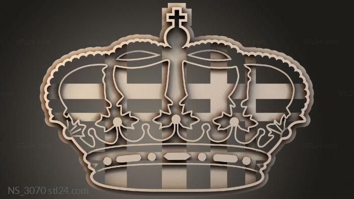 Crown Cookie Cutter Decorative