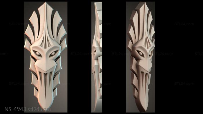 Different (NS_4943) 3D models for cnc