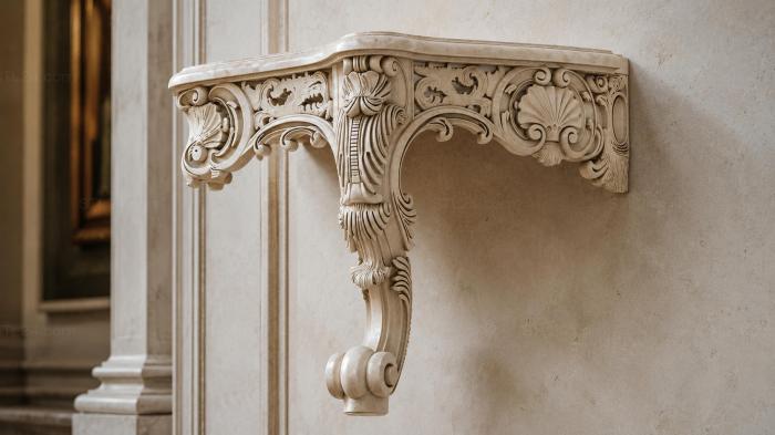 Wall corner bracket 3d STL model