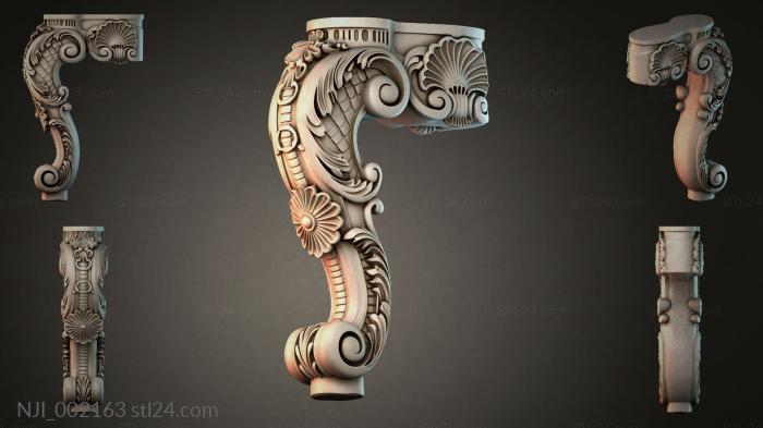 Decorative bracket 3d STL model