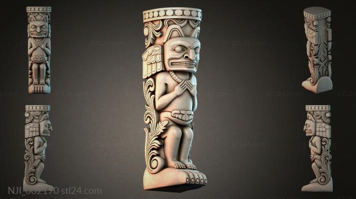 Totem Pole 3d STL model