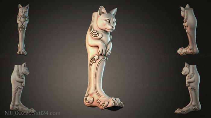 Cats Leg 3d STL model