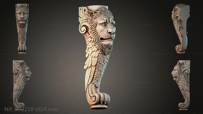 Lions Paw 3d STL model