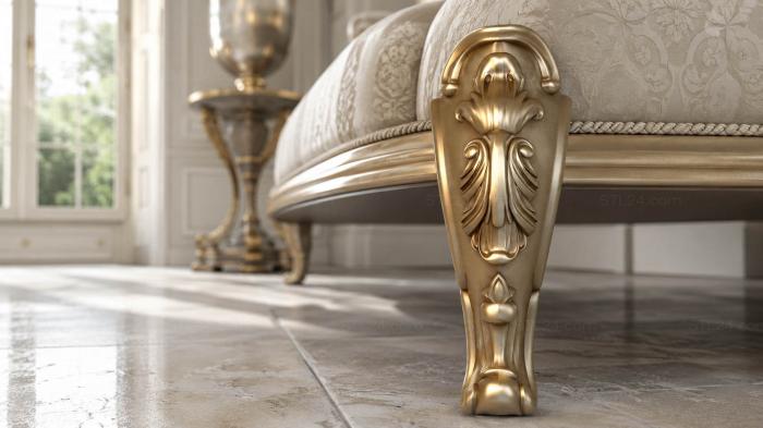 Legs (NJ_0772) 3D models for cnc