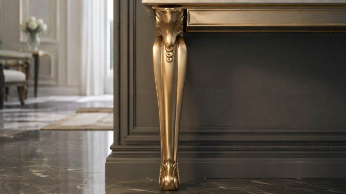 Legs (NJ_0825) 3D models for cnc