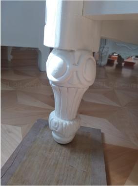 Ножки (Мебельная ножка с классическими узорами, NJ_0845) 3D модель для ЧПУ станка